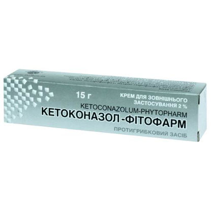 Світлина Кетоконазол-Фітофарм крем 2 % 15 г